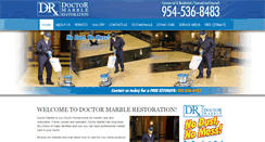 Desktop Screenshot of doctormarble.com
