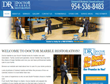Tablet Screenshot of doctormarble.com